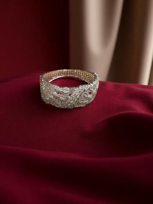 Bracelet Studded with American Diamonds