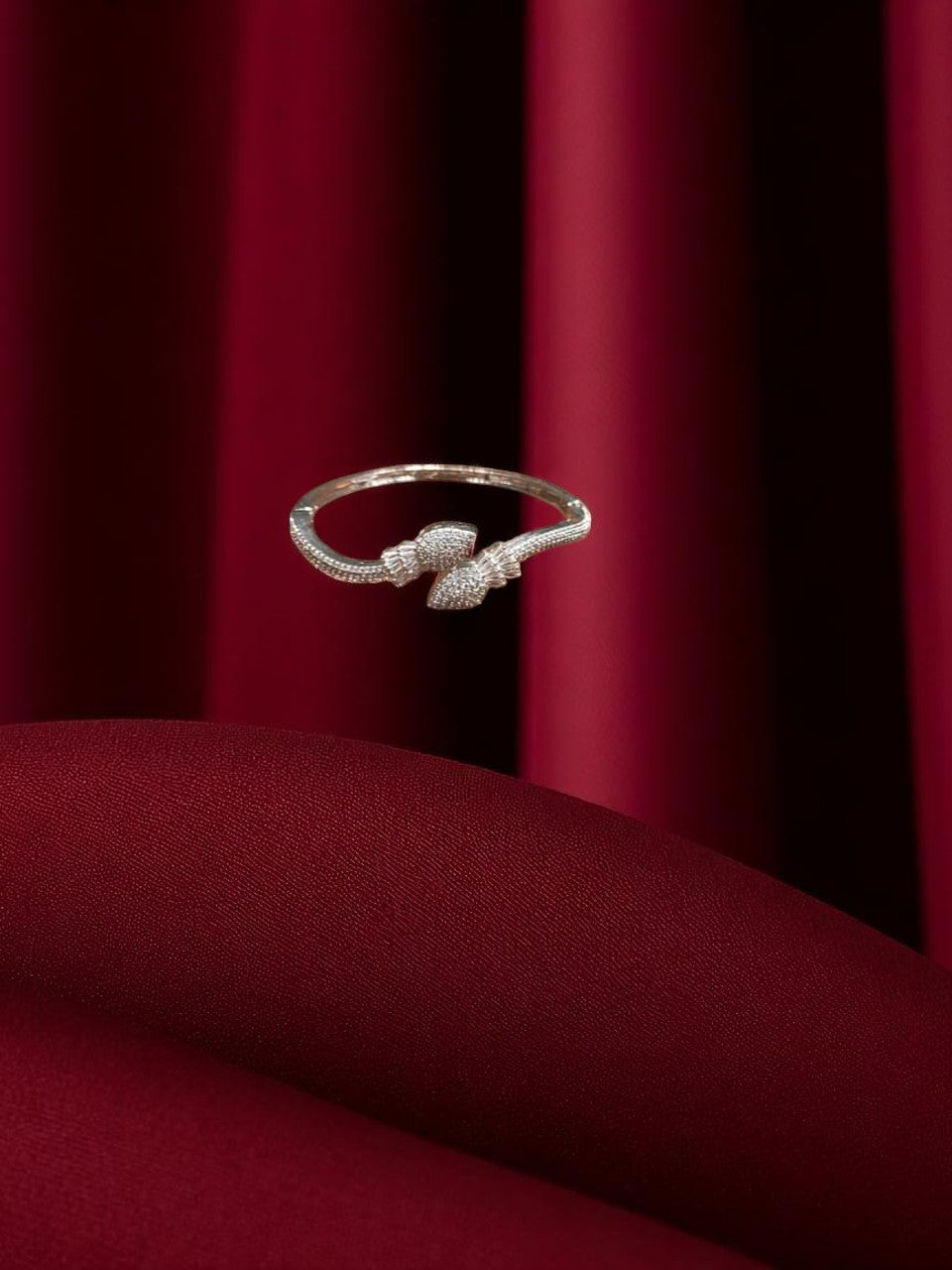 Bracelet Studded with American Diamonds