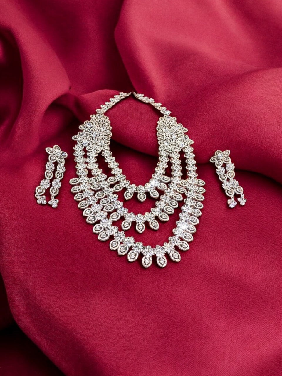 Necklace set with American Diamonds